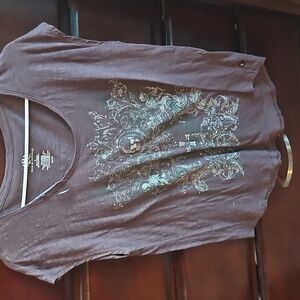 Rock And republic Skull Shirt